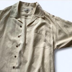 Tommy Bahama Cream Short Sleeve Shirt